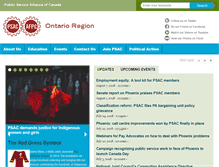 Tablet Screenshot of ontario.psac.com